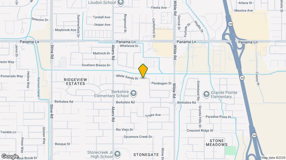 3701 White Sands Dr Map and Location Details