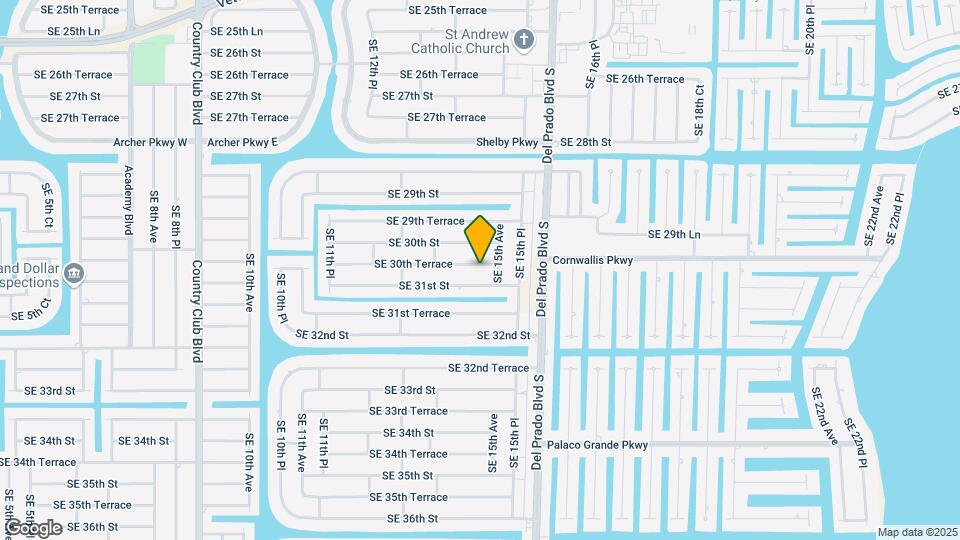 1428 SE 30th Terrace Map and Location Details