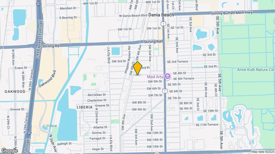 249 SW 4th St Map and Location Details