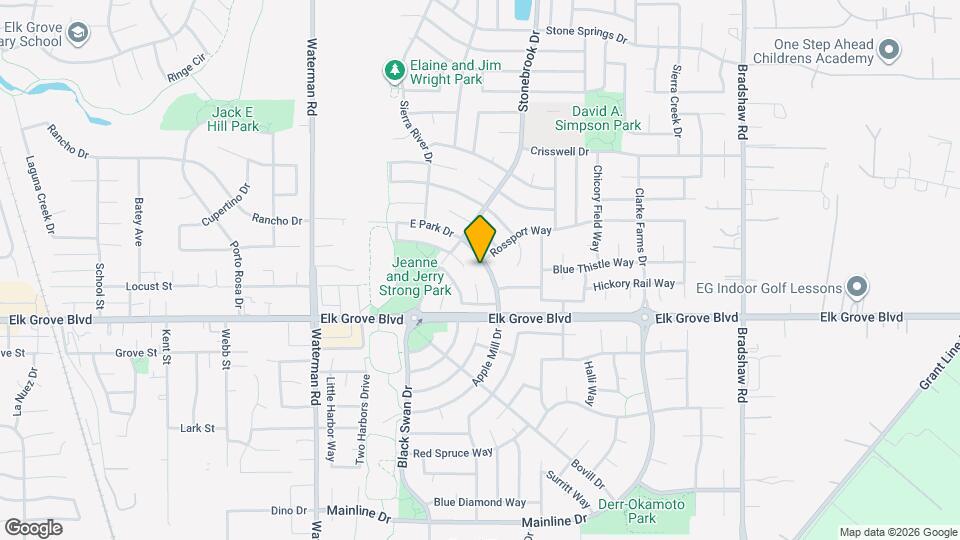 9554 E Park Dr Map and Location Details