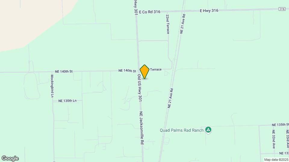 13881 NE Jacksonville Rd Map and Location Details