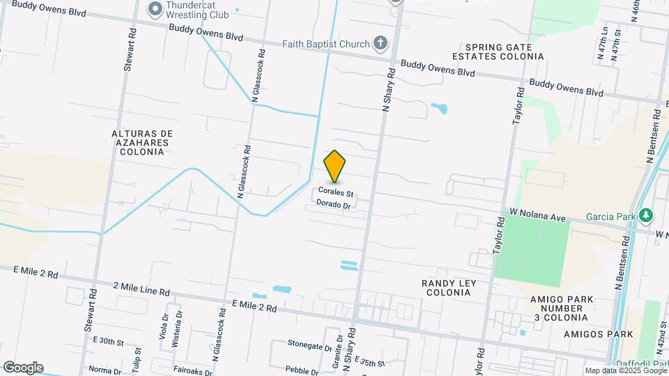 2229 Corales St Map and Location Details