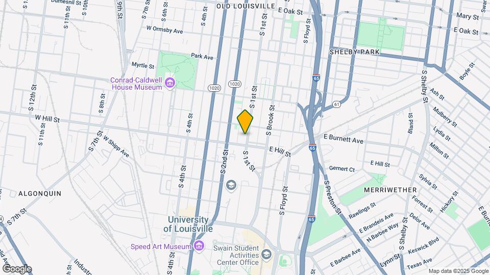 1472 S 1st St Map and Location Details