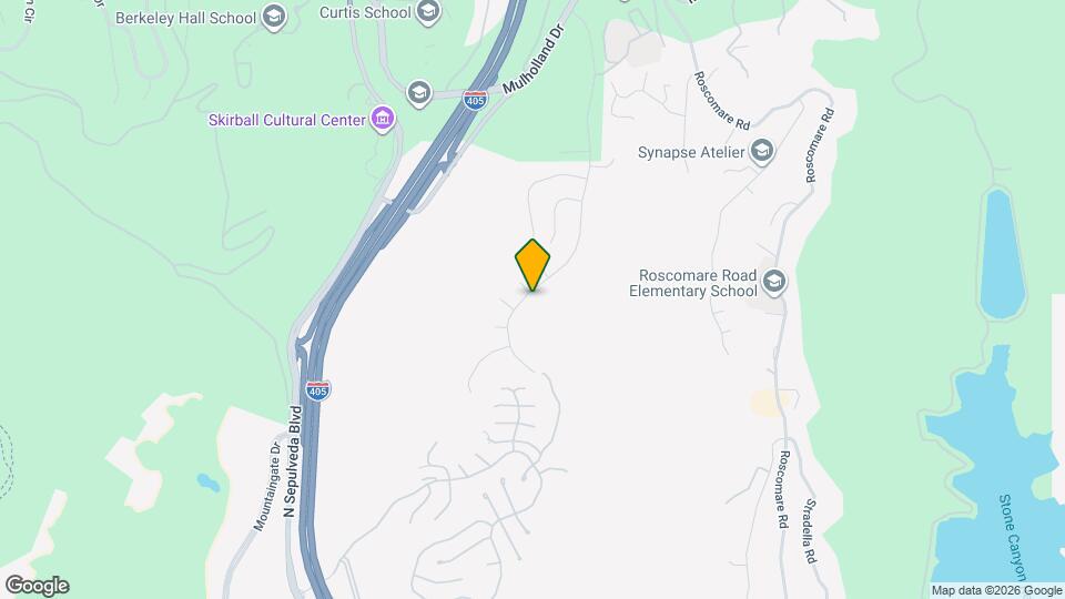 2676 Casiano Rd Map and Location Details