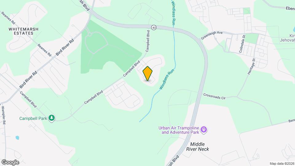 936 Ramble Run Rd Mapa y Detalles de la Ubicación