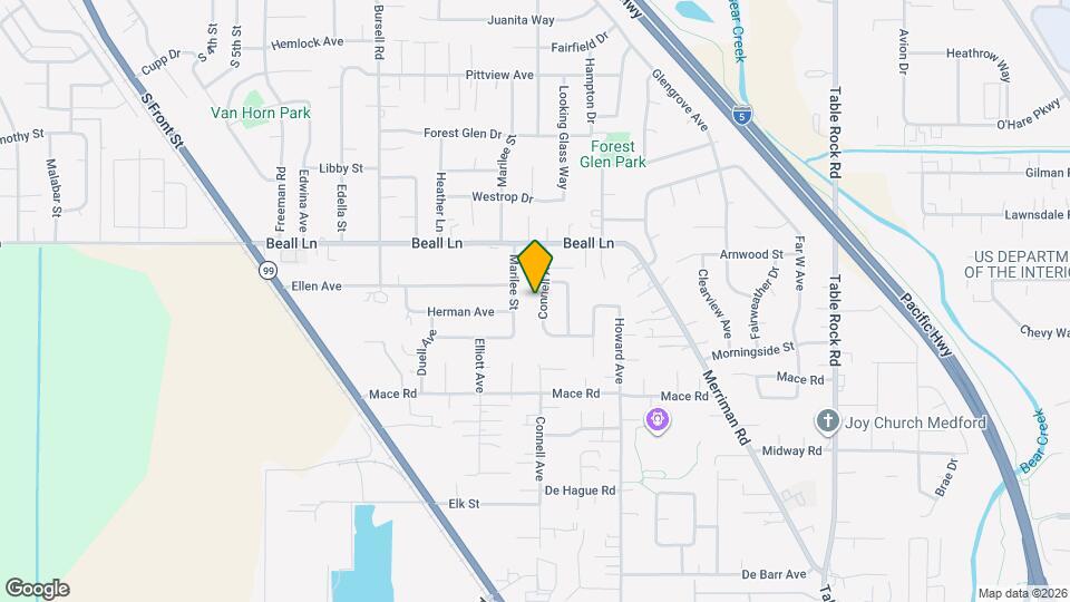 3085 Connell Ave Mapa y Detalles de la Ubicación