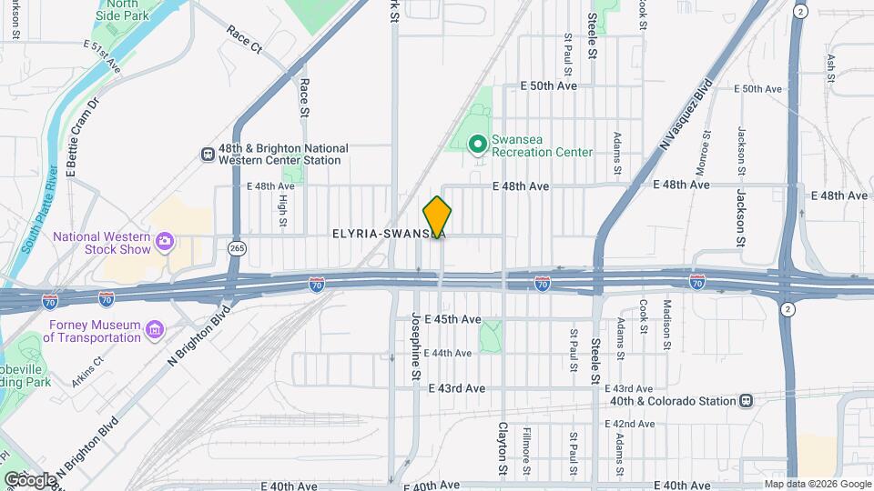 4675 Columbine St Map and Location Details