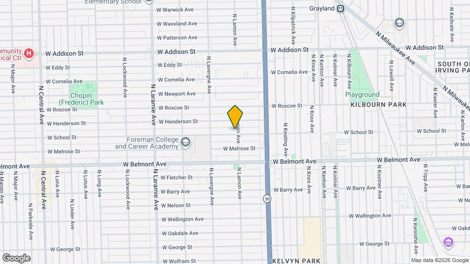 4904 W School St Map and Location Details