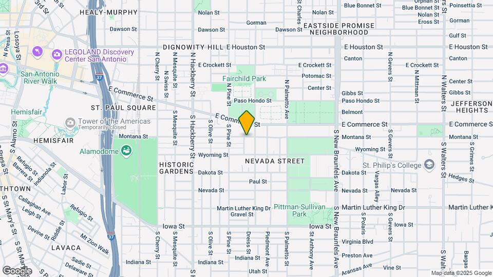 802 Montana St Map and Location Details