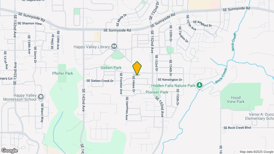 14983 SE Sieben Creek Dr Map and Location Details