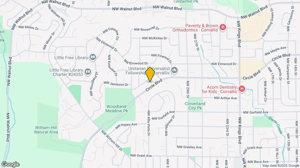 3325 NW Circle Blvd Map and Location Details