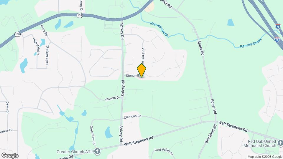 3213 Stonemill Dr Map and Location Details