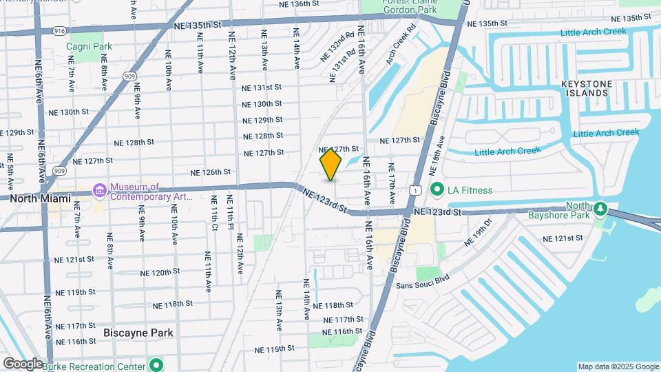 12500 NE 15th Ave Map and Location Details