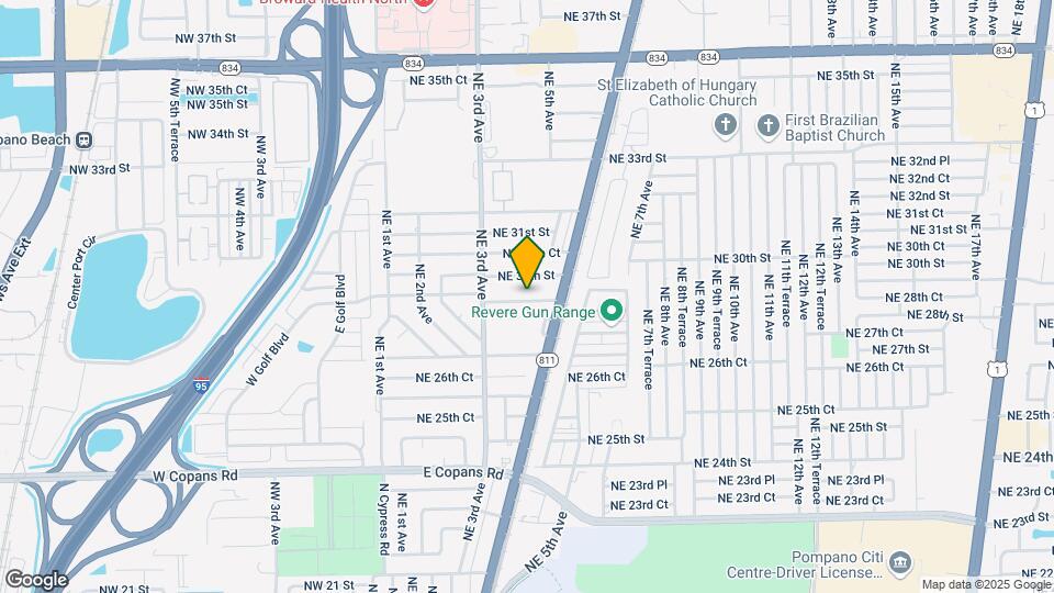 401 NE 29th St Mapa y Detalles de la Ubicación