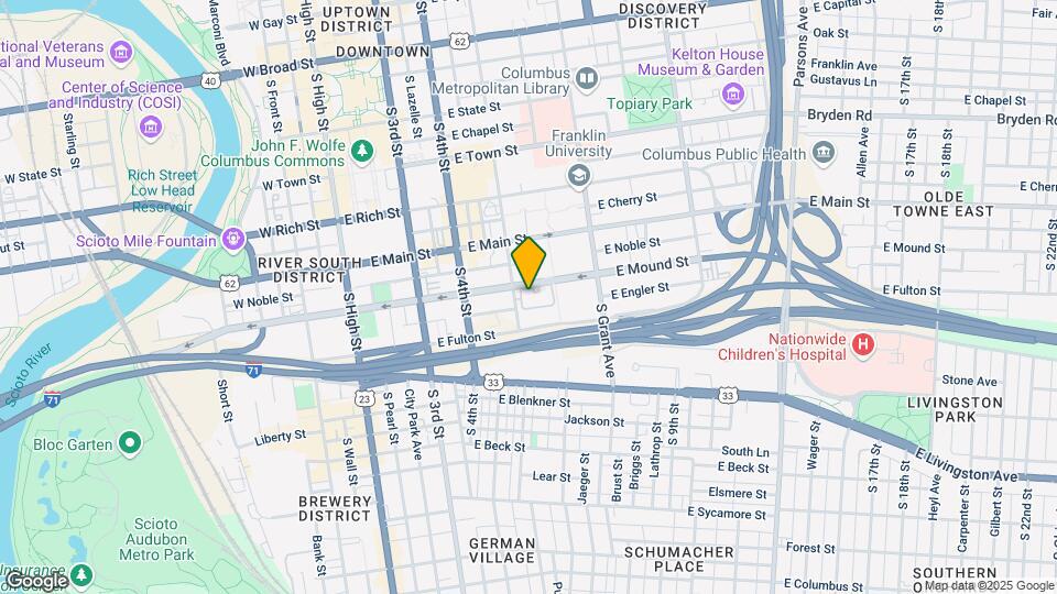 370 S 5th St Map and Location Details
