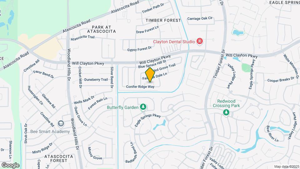 4923 Conifer Ridge Way Map and Location Details