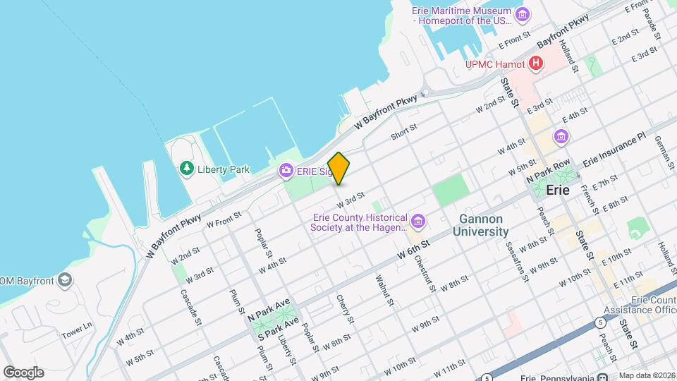 207 Walnut St Map and Location Details