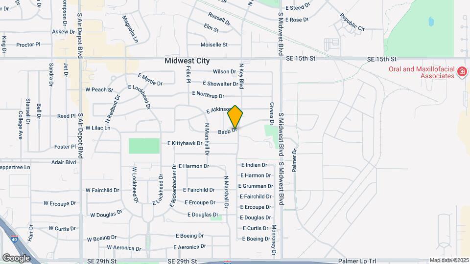 819 N Key Blvd Map and Location Details