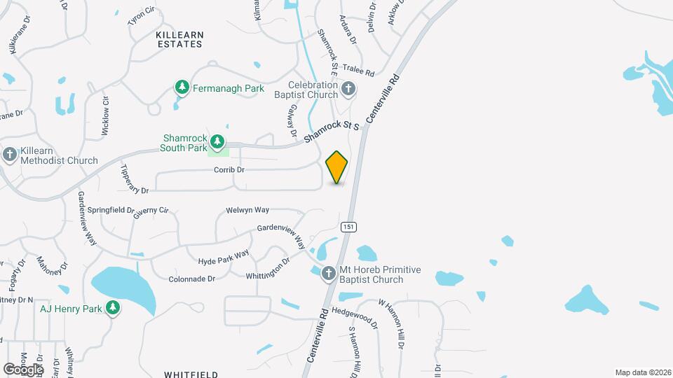 3606 Cagney Dr Map and Location Details