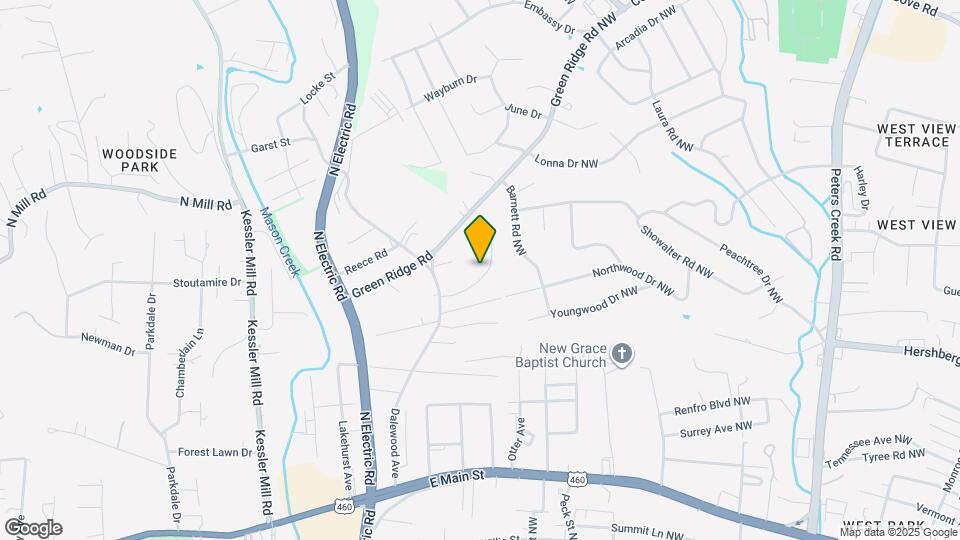 1751 Pexton Ave Map and Location Details