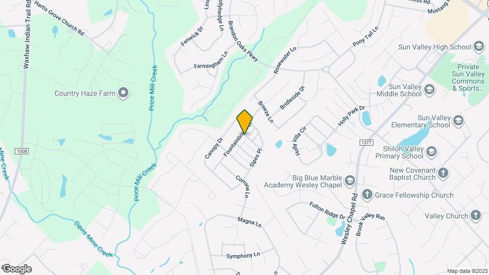 5001 Fountainbrook Dr Map and Location Details