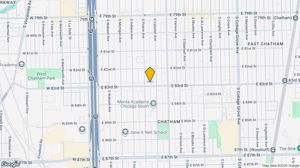 314 E 83rd St Map and Location Details