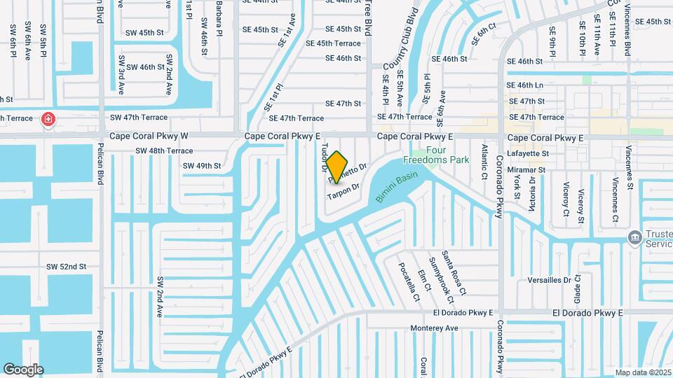 315 Tarpon Dr Map and Location Details
