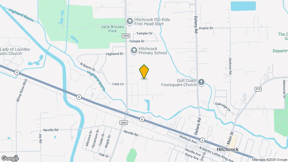 6114 Lacey Oak Dr Map and Location Details