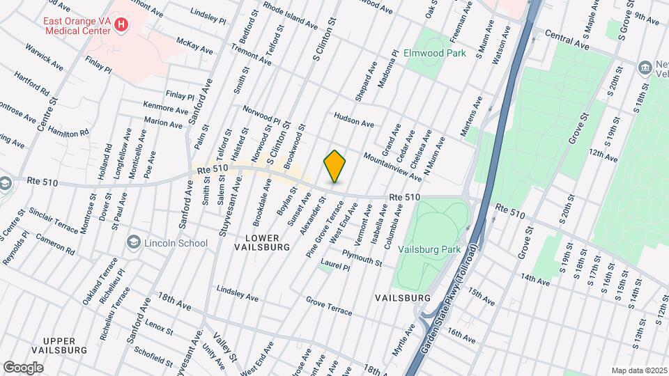 96 Hillcrest Ter Mapa y Detalles de la Ubicación
