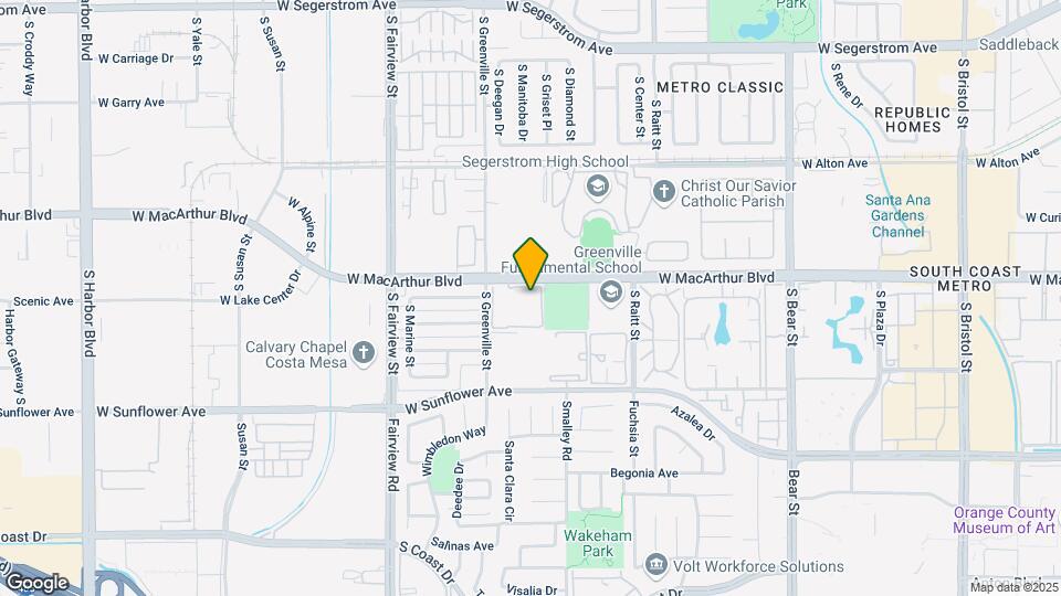 2510 W MacArthur Blvd, Unit P Map and Location Details