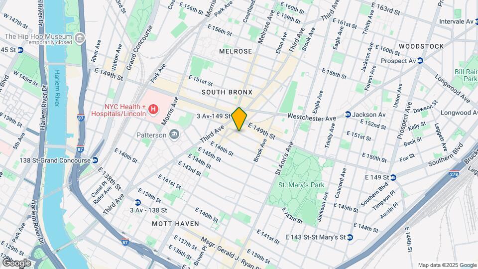 420 E 148th St Map and Location Details