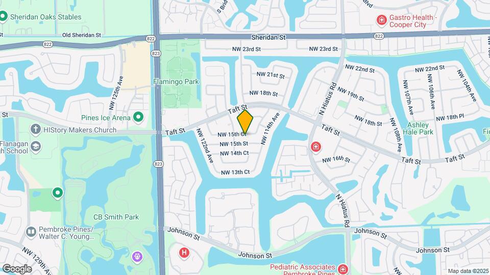 11700 NW 15th Ct Map and Location Details