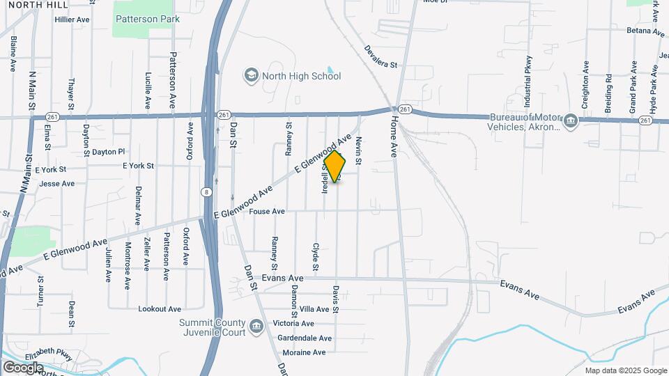 908 Davis St Map and Location Details