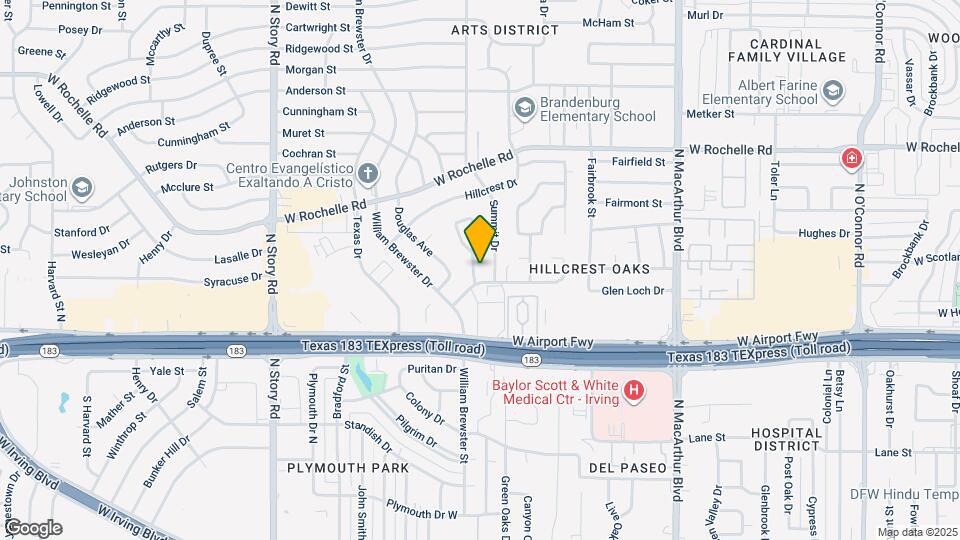 2404 Crestview Cir Map and Location Details