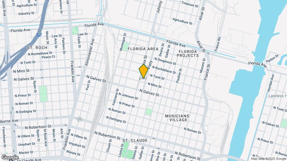 3221 N Miro St Map and Location Details