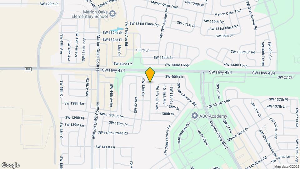 13711 SW 40th Cir Map and Location Details