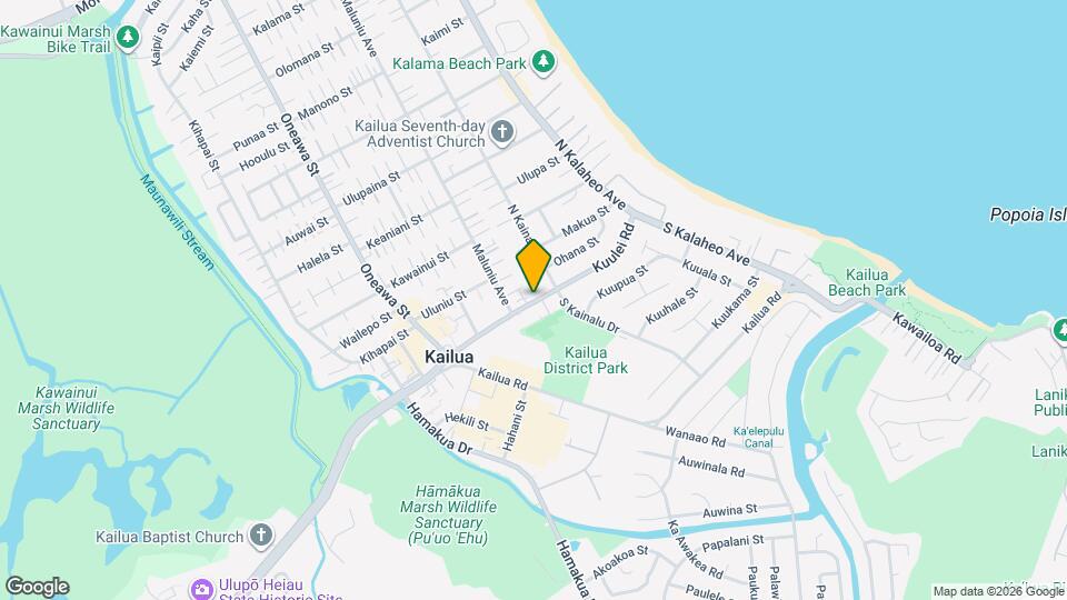 84 Kane‘ohe Bay Dr Map and Location Details