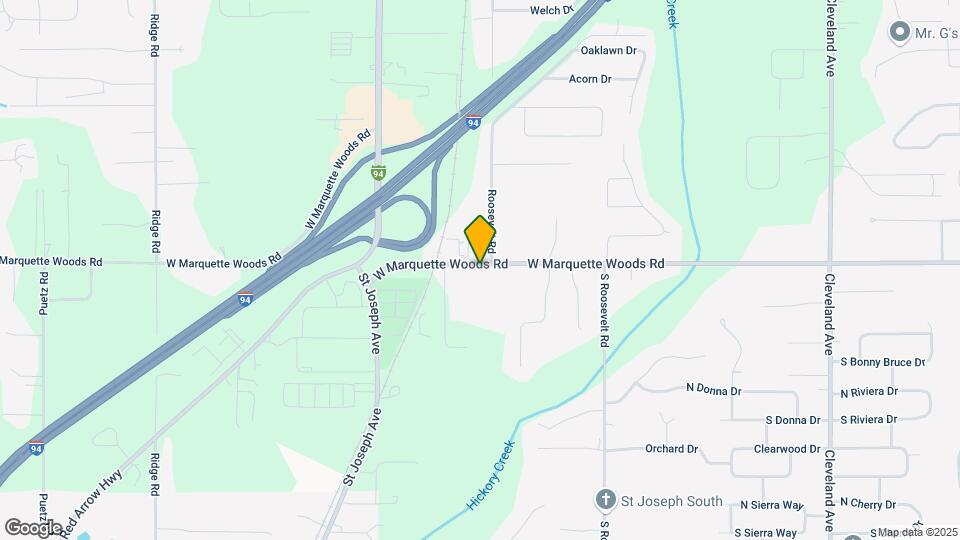 2314 W Marquette Woods Rd Mapa y Detalles de la Ubicación