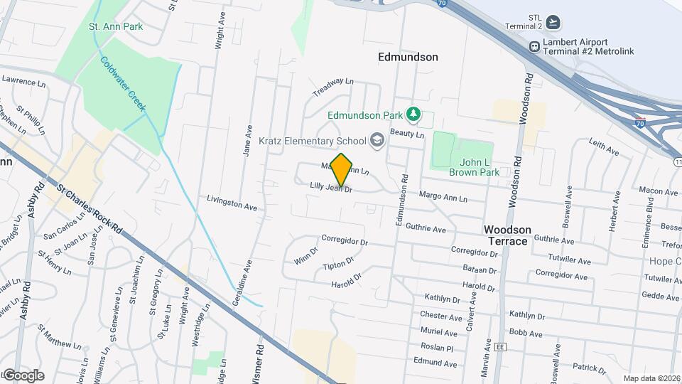 9682 Lilly Jean Dr Map and Location Details