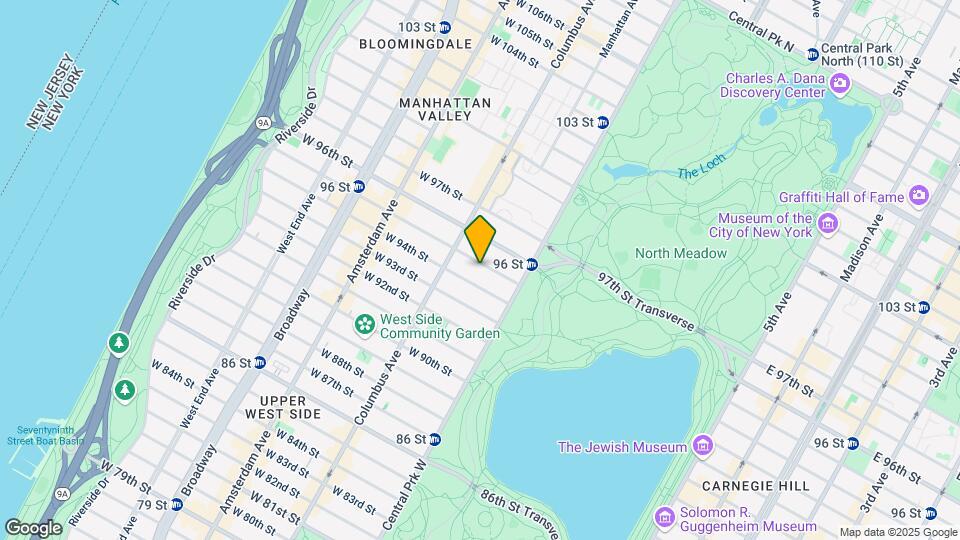 40 W 95th St Map and Location Details