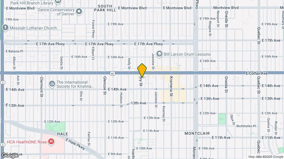 1456 Ivy St Map and Location Details