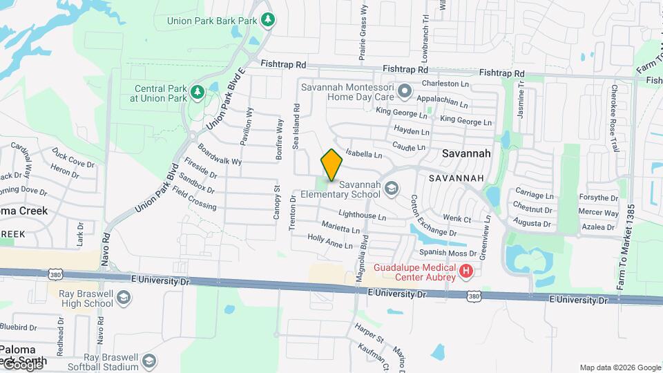 1204 E Shawnee Dr Map and Location Details
