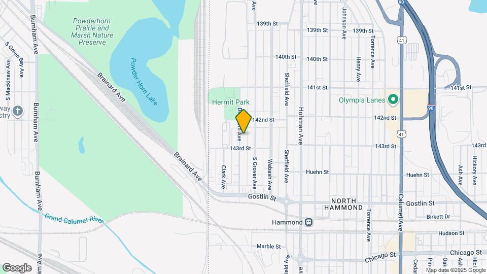 4229 Dearborn Ave Map and Location Details