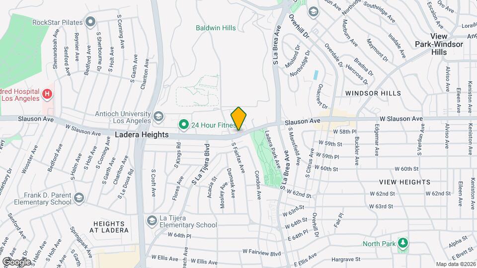 4845 W Slauson Ave Map and Location Details