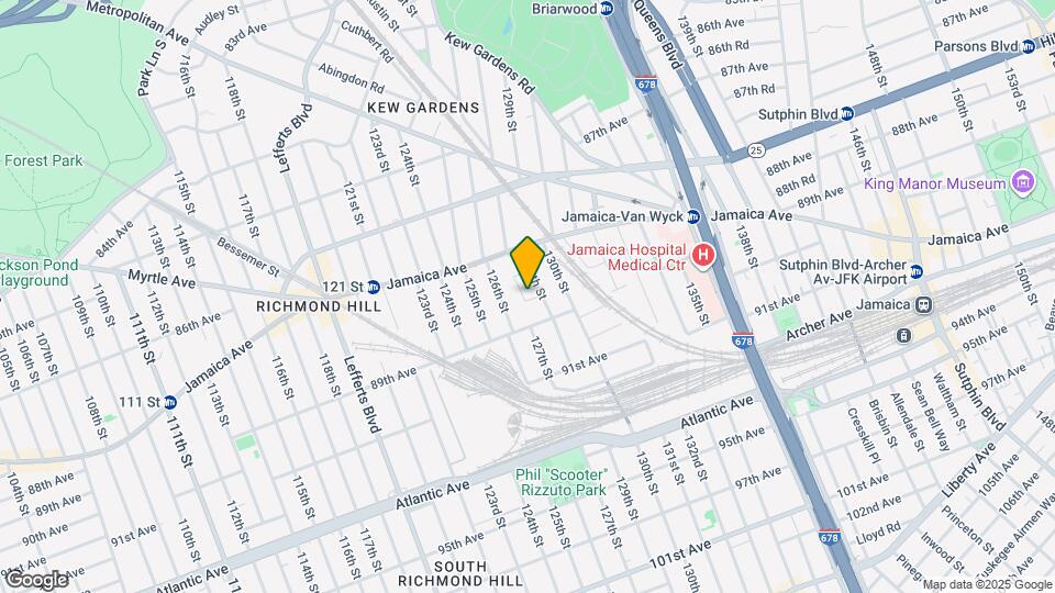 127-05 88th Ave Map and Location Details