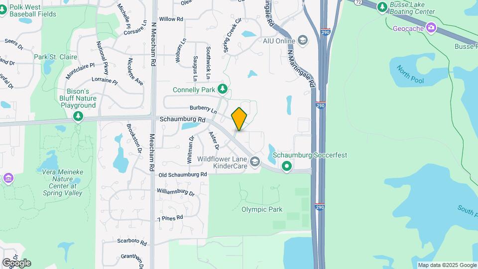 1661 E Greenbriar Dr Map and Location Details
