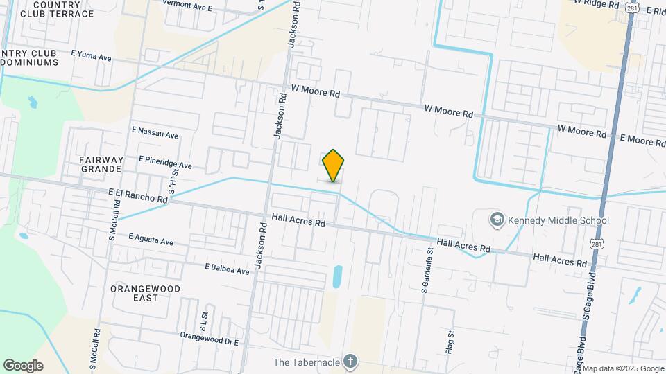1623 W Marlin St Map and Location Details