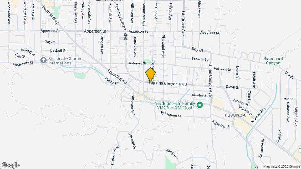 10131 Tujunga Canyon Blvd Map and Location Details