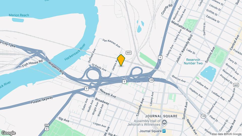 32 Lewis Ave Map and Location Details