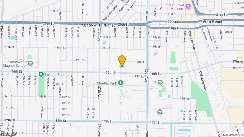 1616 24th Ave Map and Location Details